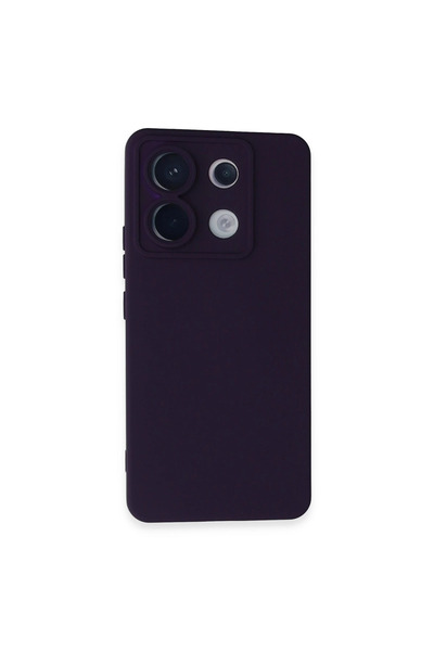 Marsilyan حافظة ريدمي نوت 13 برو 5 جي من السيليكون المخملي النانو - أرجواني