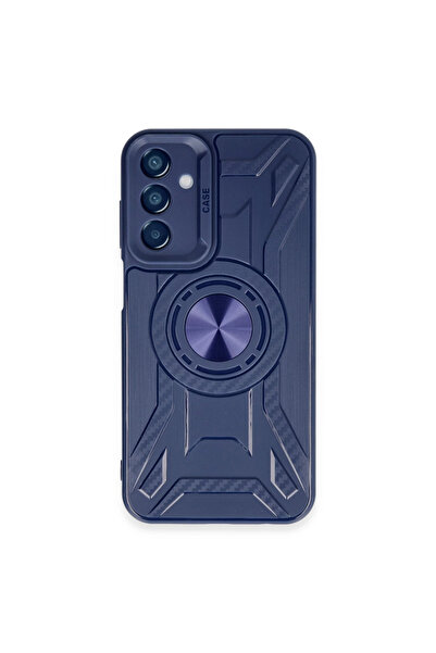 ECOPORT Samsung Galaxy M15 Case Lincoln Silicone - Navy Blue