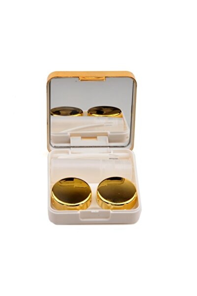 Optic Master Aynalı Lens Vantuzlu ve Cımbızlı Lens Kutusu Seti Gold
