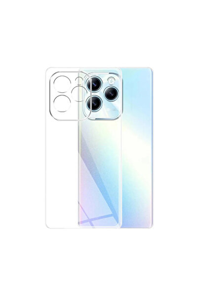 Marsilyan جراب انفينيكس هوت 40i سيليكون شفاف فاخر