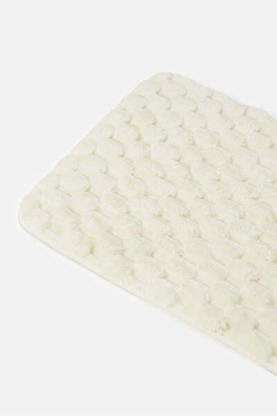 REDTAG Cream Ames Memory Foam Bath Mat