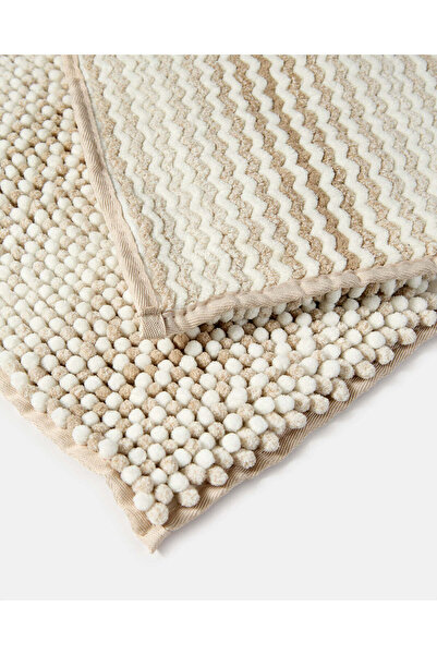 REDTAG Taupe Chenille Bathmat