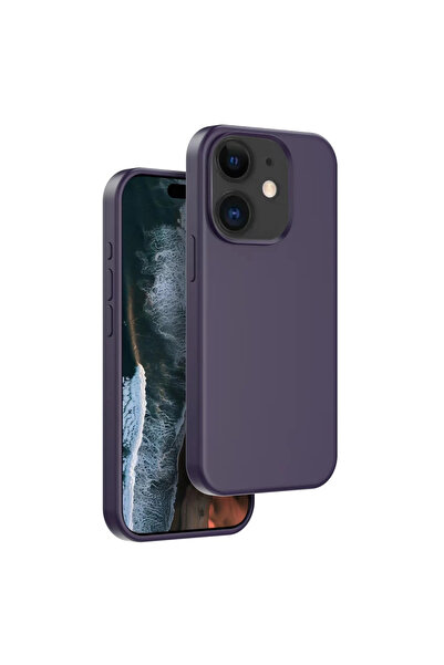 Marsilyan غطاء فينكو آيفون 11 هوم ماجسيف - أرجواني غامق