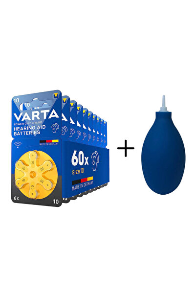 Varta 10 Numara İşitme Cihaz Pili ve Puar
