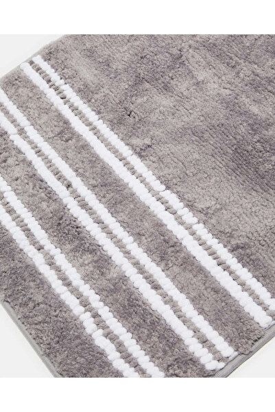 REDTAG Grey Chenille Bathmat