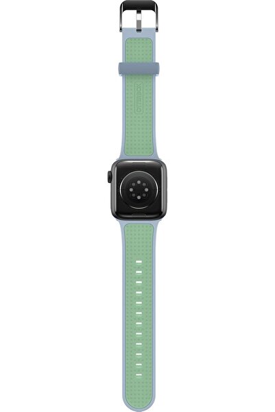 OTTERBOX All Day Watch Band for Apple Watch (Silicone, Blue/Green)