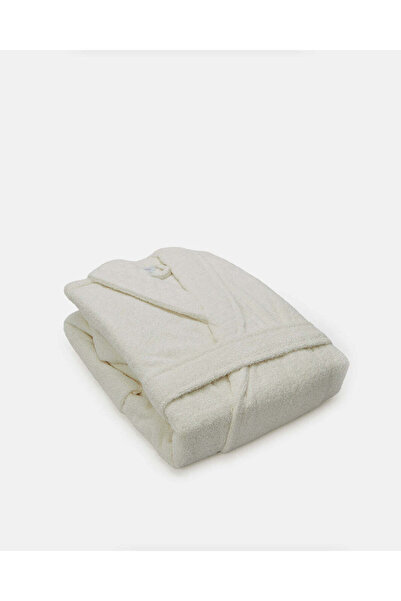 REDTAG Cream Shawl Bathrobe