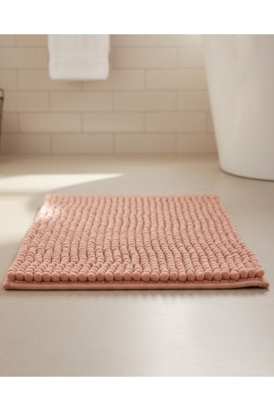 REDTAG Pink Jumbo Bobble Bathmat