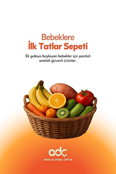 Antalya Doğal Çiftlik Bebeklere İlk Tatlar Sepeti