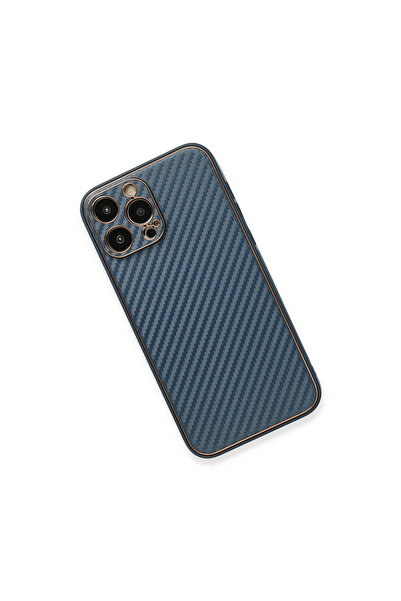 ECOPORT Iphone 13 Pro Max Case Coco Carbon Silicone - Blue