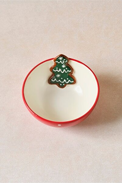 Karaca New Year Yılbaşı Jolly Tree Çerezlik 11 x 6 cm