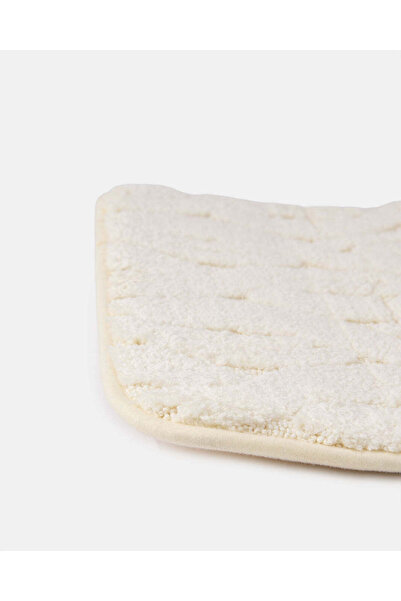 REDTAG Cream Memory Foam Bath Mat