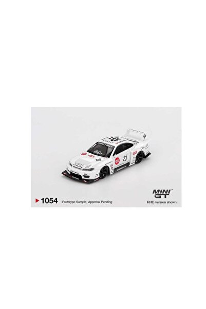 mini gt 1054 Nissan S15 SILVIA LB-Super Silhouette ATHLETE 1/64 Model Araba