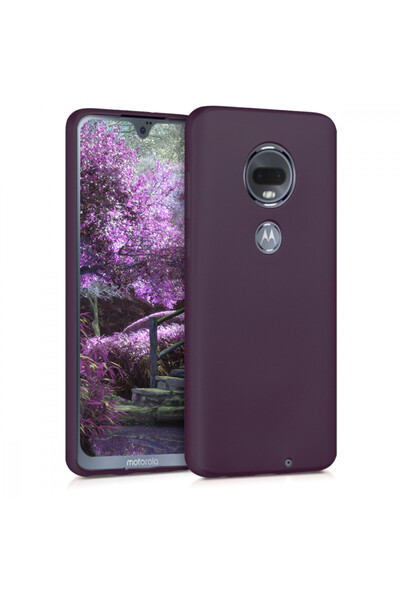 KWmobile Carcasă pentru Motorola Moto G7 / Moto G7 Plus, silicon, violet, 474...