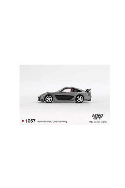 mini gt 1057 Mazda RX-7 VeilSide Fortune Grey 1/64 Model Araba