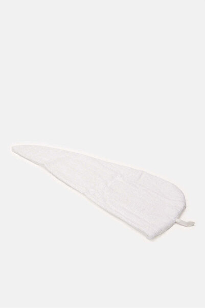 REDTAG White Cotton Hair Wrap