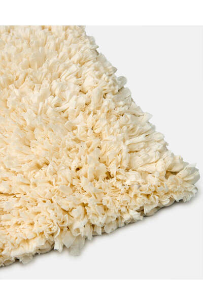 REDTAG Ivory Textured Bath Mat