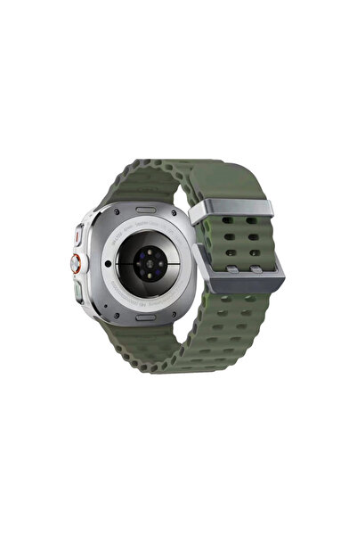 Marsilyan Watch 7 Ultra Kr417 Silicone Strap (Not a Watch) - Dark Green