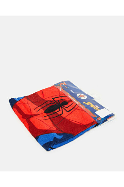 REDTAG Boys Blue And Red Marvel Spiderman Poncho