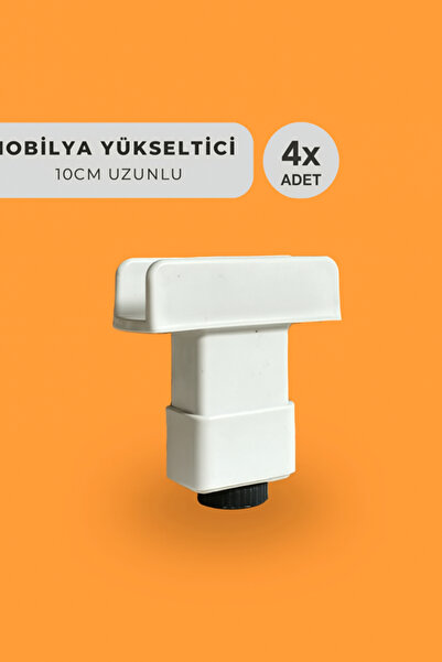 Fatih 10 cm Yükseltici Mobilya Ayağı - U Meşe Ayak (4 Adet)