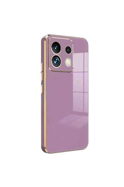 Marsilyan غطاء سيليكون فولير لهاتف ريدمي نوت 13 5G - باللون الأرجواني