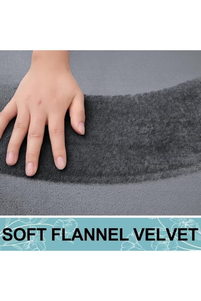 Generic 40*60cm bathroom mat, non-slip, super absorbent, quick-drying