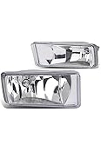 genernic Pair of FLZTL111CH Fog Lights by DNA Motoring (fits Silverado/Suburban/Tahoe/Yukon 07-15)
