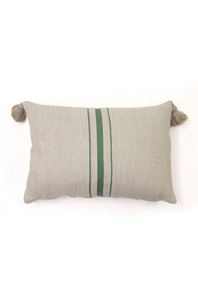 Evidea Pernă moale Vev - Bej / Verde - 35x55 cm