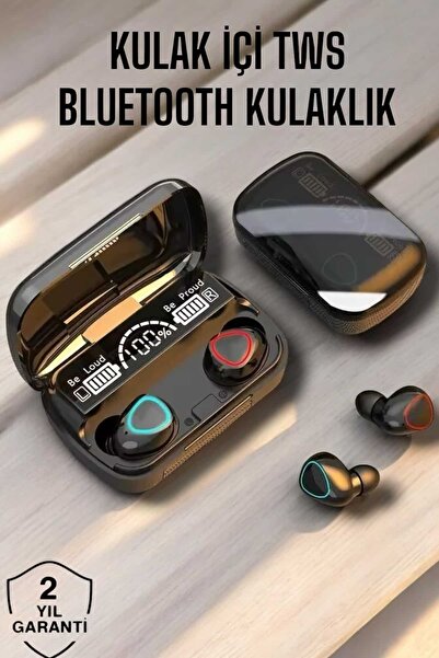 UCUZTEKNO Bluetooth Bağlantılı Suya Dayanıklı, Uzun Pil Ömürlü Kablosuz Kulaklık
