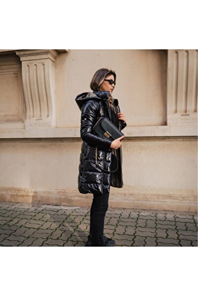 exclusives.ro Jacket - Mountain Vibe - Black - long - Slim Fit - waterproof - warm - winter