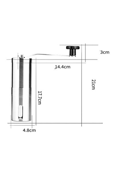 DOMEET Manual Coffee Grinder