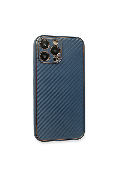 ECOPORT Iphone 13 Pro Max Case Coco Carbon Silicone - Blue