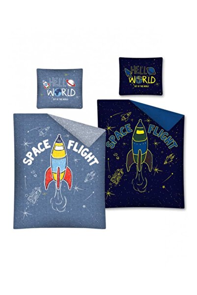 SMUKEE HOME Space Flight Bedding - Glows in the Dark
