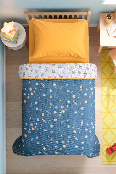 BELENAY Moonlight Double-Sided Children's Bedspread Set