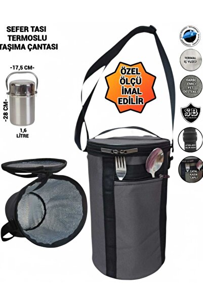 SEVBAGS SEFERTASI TERMOSLU TAŞIMA ÇANTASI 1,6 LİTRE