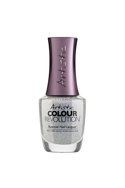 Artistic Nail Design طلاء أظافر دازلد | بريق فضي لامع | ١٥ مل