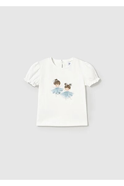 MAYORAL Baby Girl Ballerina t Shirt L25Y1041