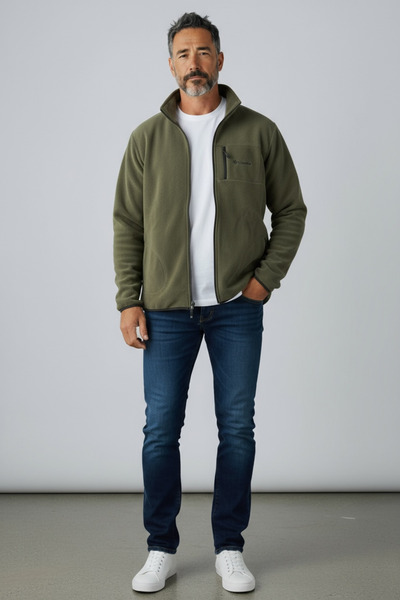 Butik Large Size Thick Padded Fleece