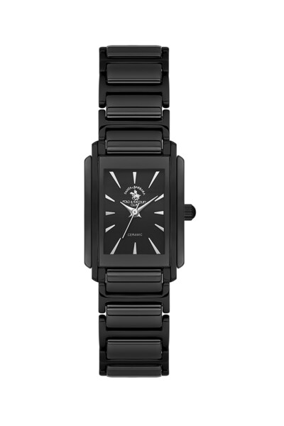 Santa Barbara Polo & Racquet Club ساعة يد نسائية ESSB.D.10030-7، سوار معدني، ...