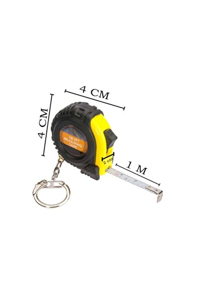 OEM Measuring Tape Keychain - extends up to 1 m