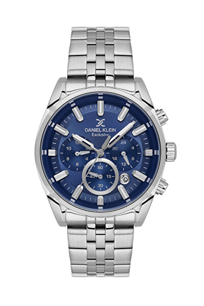 Daniel Klein Men's Watch Steel Case - Strap 3 Atm Water Resistant