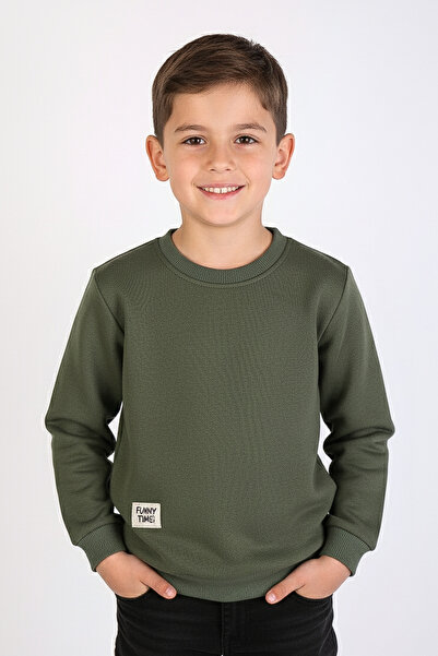 kinderos Crew Neck Thick Children's Sweatshirt - 26K 1626