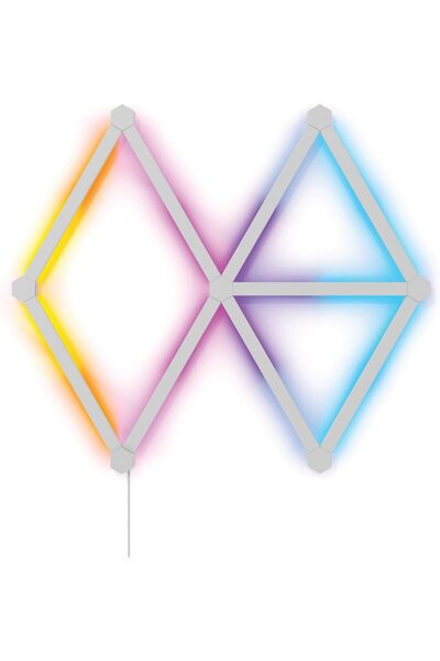 Nanoleaf LINES Starter Kit - 9 Pack Modular Backlit Smart LED System w/Music Visualizer