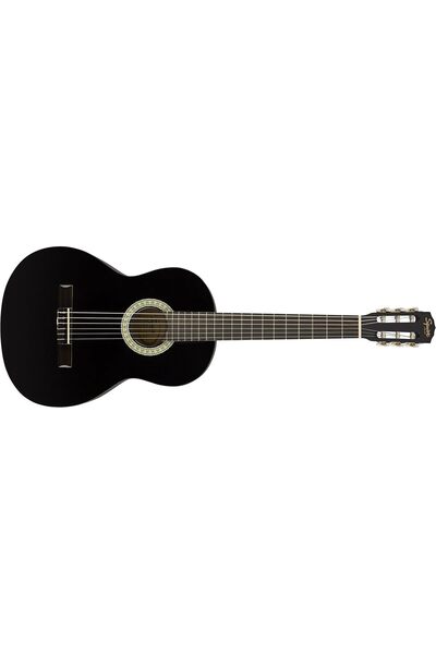FENDER جيتار كلاسيكي SA-150N Squier - إصدار خاص باللون الأسود