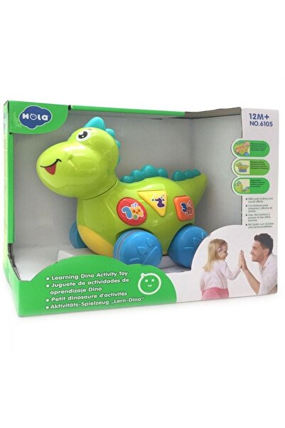 Hola Toys Baby Dinozaurul Interactiv cu Miscari Melodii si L