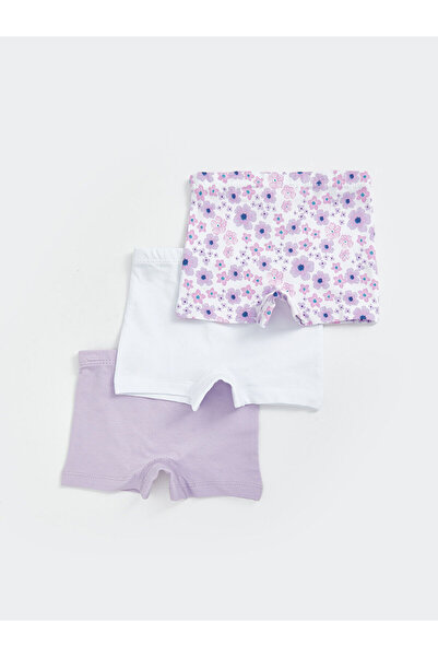 LC Waikiki LCW baby Elastic Waist Baby Girl Boxer 3 τεμαχίων