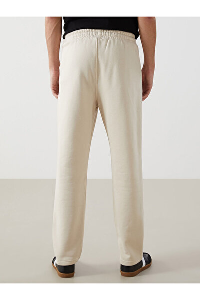 LC Waikiki Beige Standard Fit Men's Thick Jogger Sweatpants