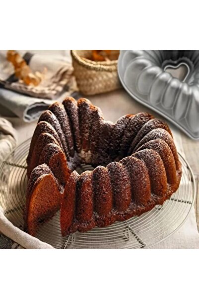 Dharst Kuglöf premium non-stick baking tray - heart pattern, 25 cm