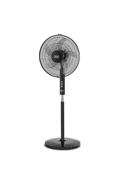 Black&Decker BLACK+DECKER Stand Fan – 60W – 16 Inch Diameter – 90° Wide Swing...