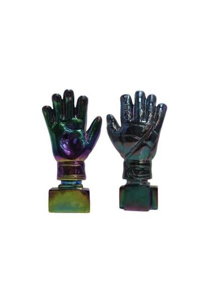 orima تمثال قفاز حارس المرمى الملون